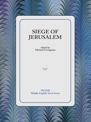 cover image of Siege of Jerusalem